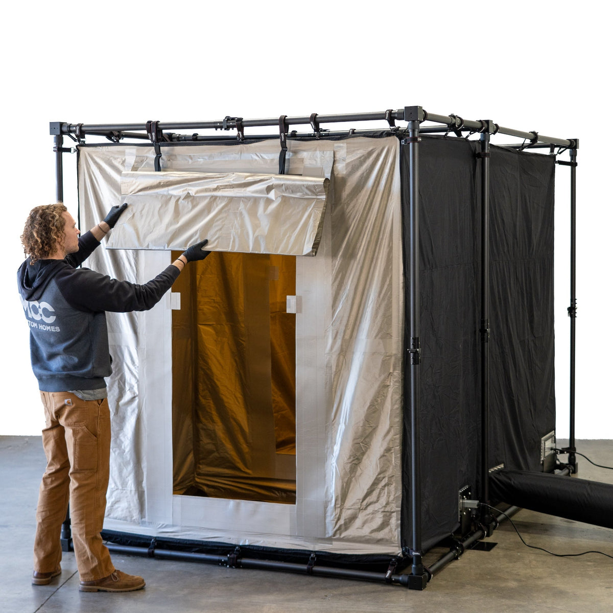 Mission Darkness CYPHERCYLENT Faraday tent met sluis