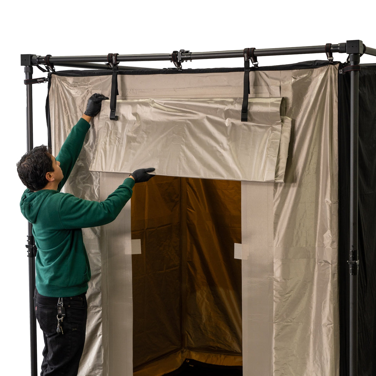 Mission Darkness CYPHERCYLENT Faraday tent met sluis