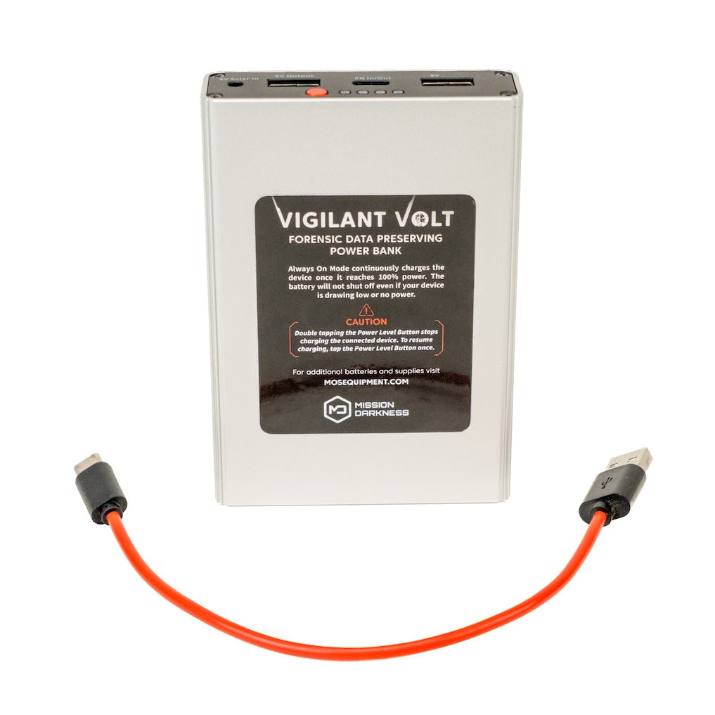 Mission Darkness Vigilant Volt Forensic Power Bank 20.100 mAh
