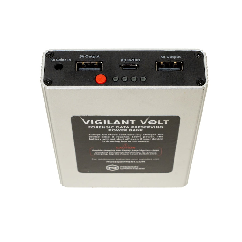 Mission Darkness Vigilant Volt Forensic Power Bank 20.100 mAh