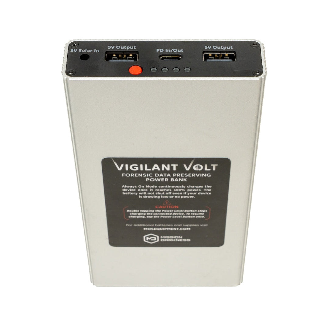 Mission Darkness Vigilant Volt Forensic Power Bank 20.100 mAh