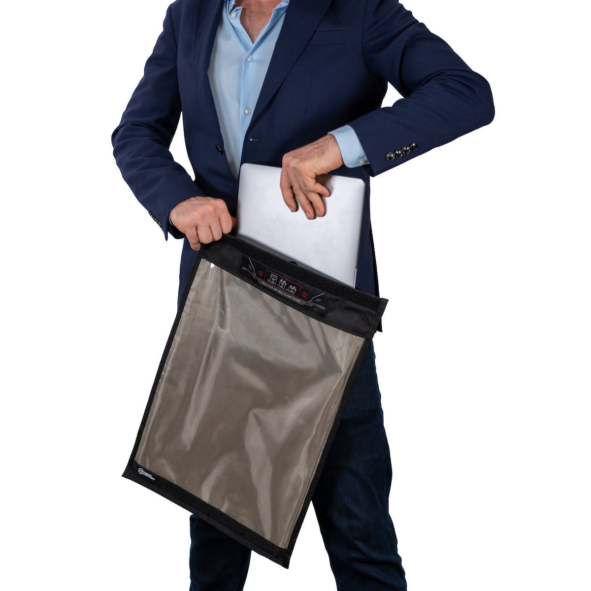 Mission Darkness Faraday Bag voor laptops met venster