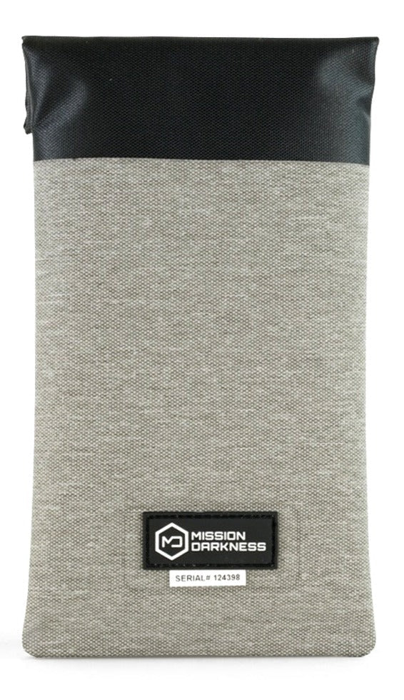 Mission Darkness Dry Shield Faraday telefoonhoes (grijs)