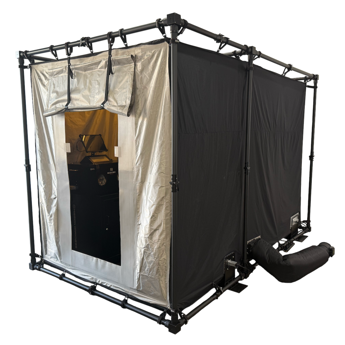 Mission Darkness CYPHERCYLENT Faraday tent met sluis
