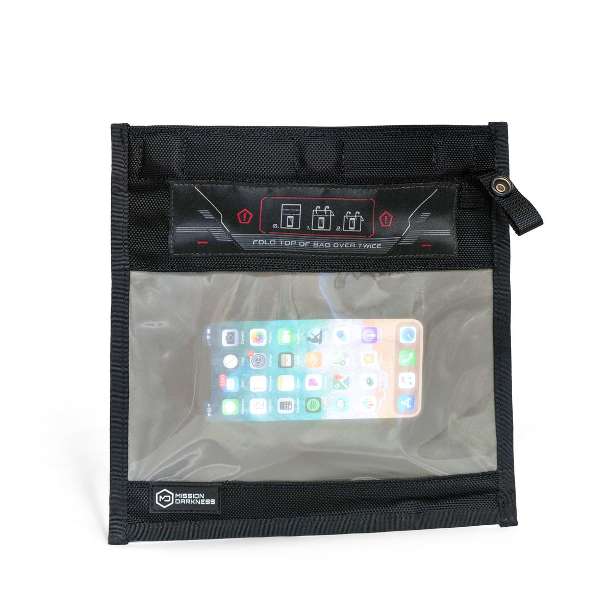 Mission Darkness NeoLok Faraday Bag voor telefoons met venster