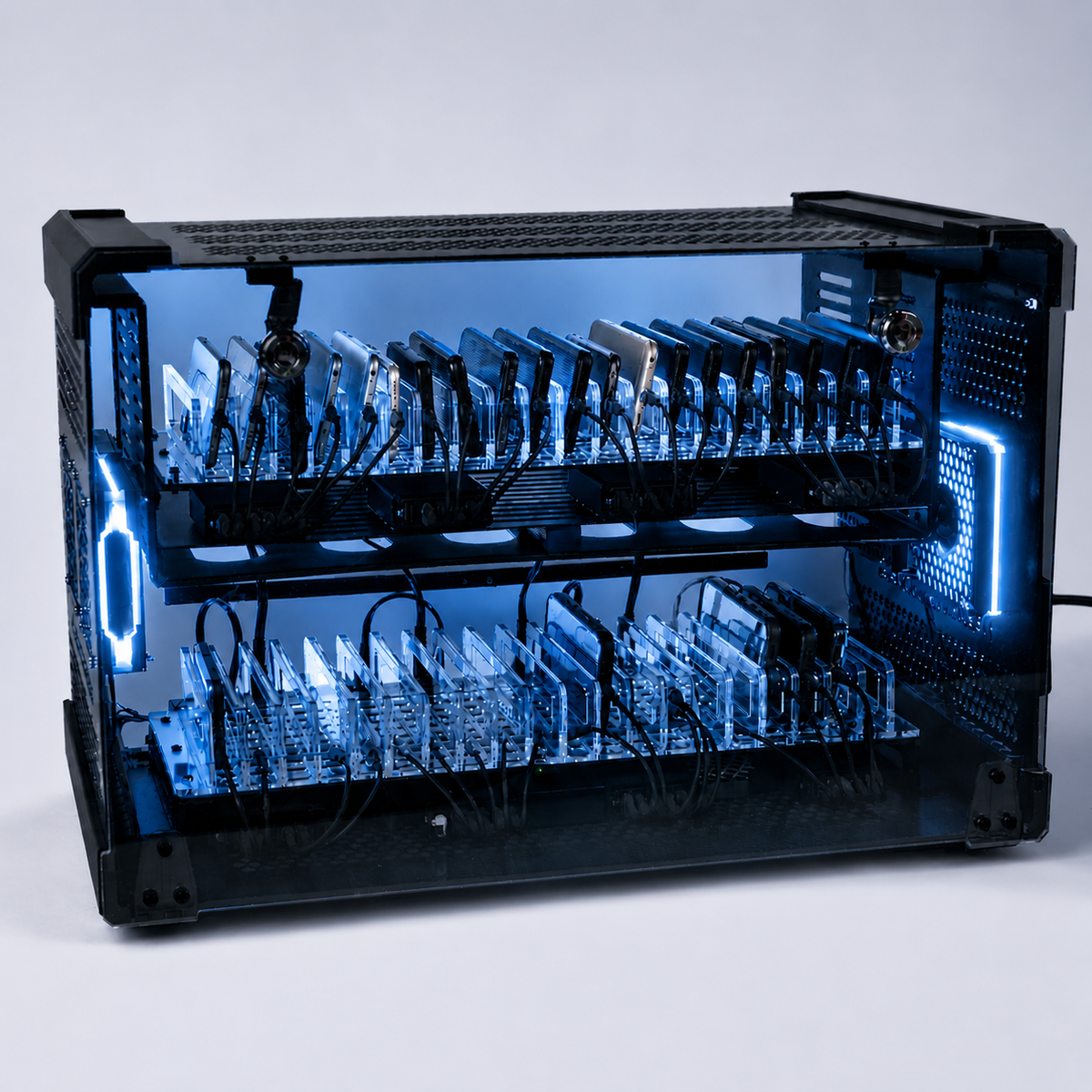 Mission Darkness ChargeChamber laadsysteem
