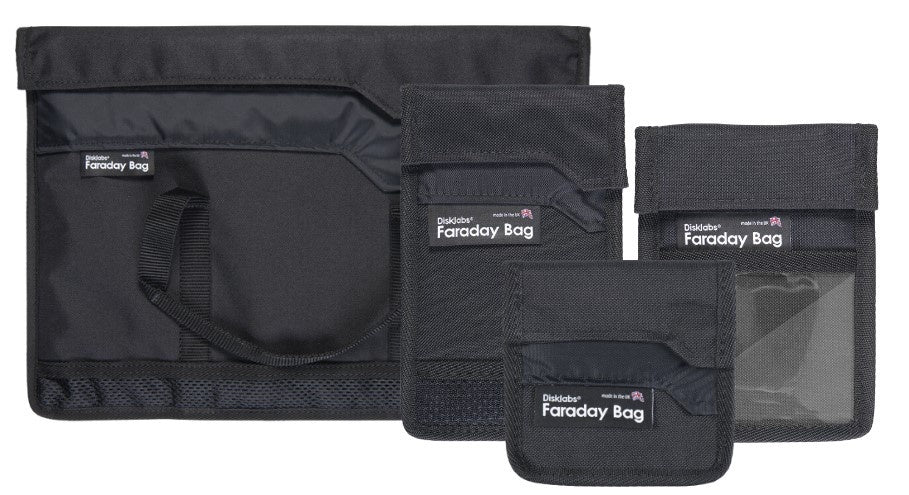 Disklabs 4-delige Faraday bag set